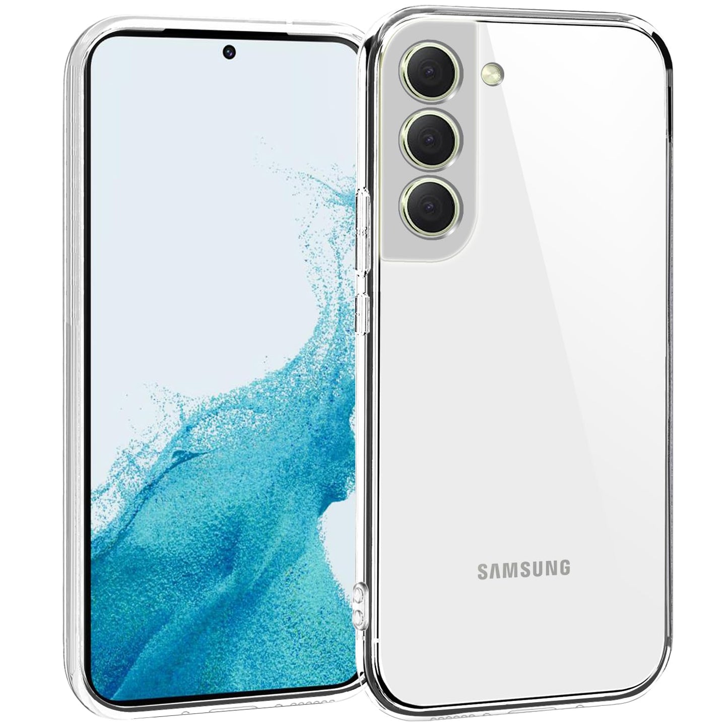 Tenoc Clear Case For Samsung Galaxy S22 6 Inch Non Yellowing Protective Bumper