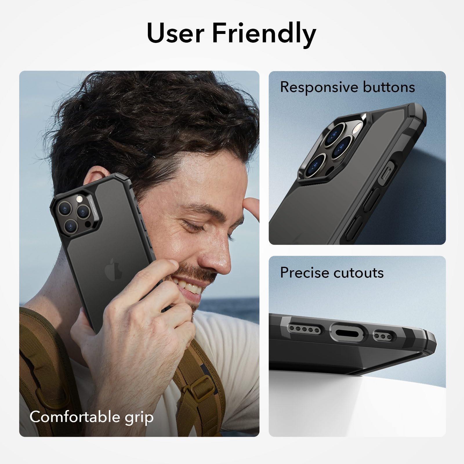 Military-Grade Clear Case for iPhone 14 and 13