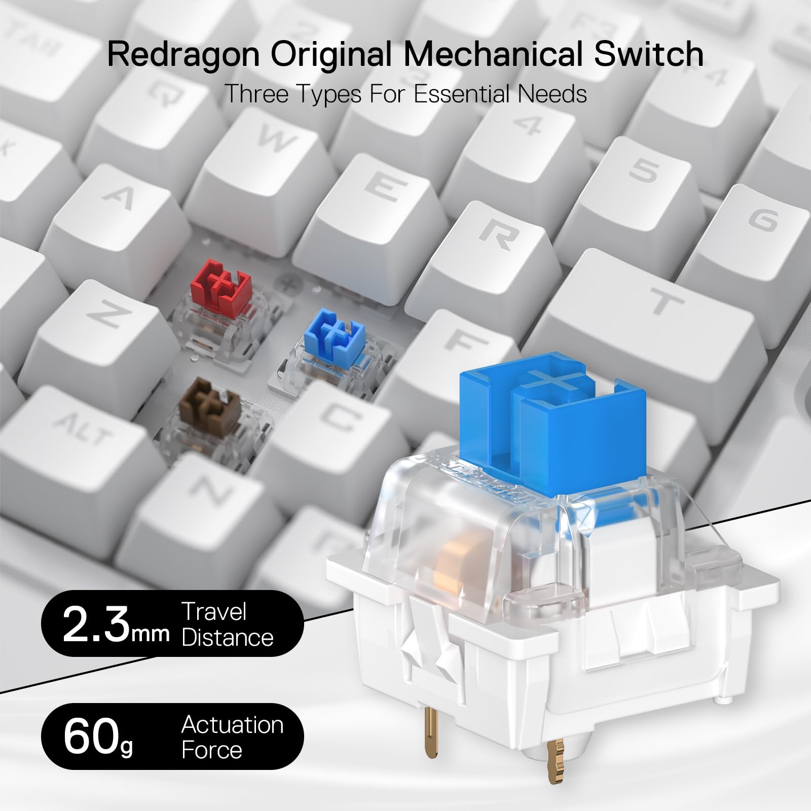 Redragon K585 DITI One Handed RGB Gaming Keyboard