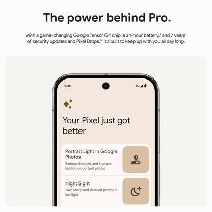 Google Pixel 9 Pro Unlocked Smartphone With Gemini AI 128GB