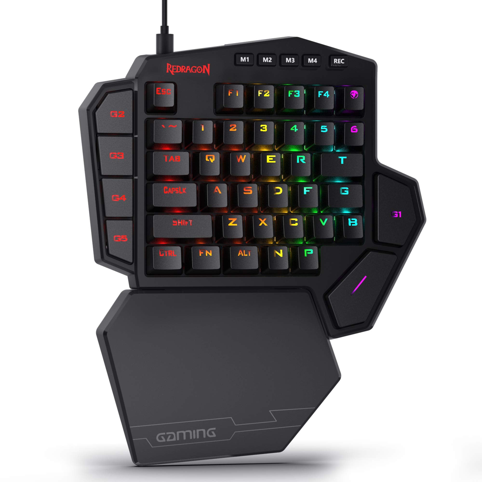 Redragon K585 DITI One Handed RGB Gaming Keyboard