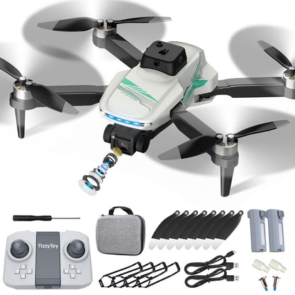 4K Foldable Drone with Camera and 40 Minutes Flight Time