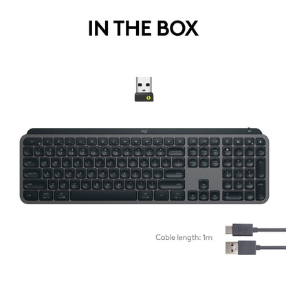 Logitech MX Keys S Wireless Keyboard with Smart Backlighting