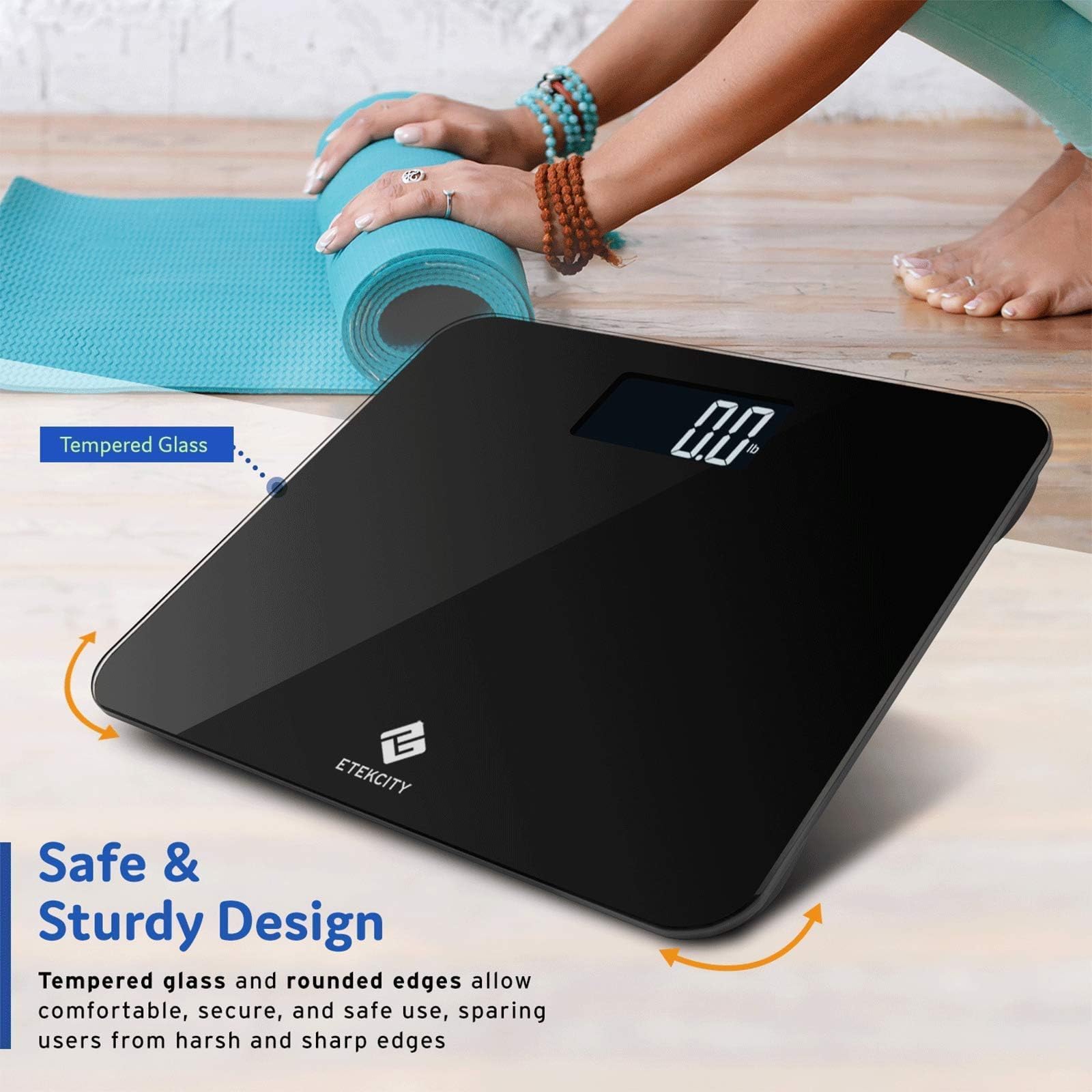 Smart Body Weight Scale with Accurate BMI Tracking