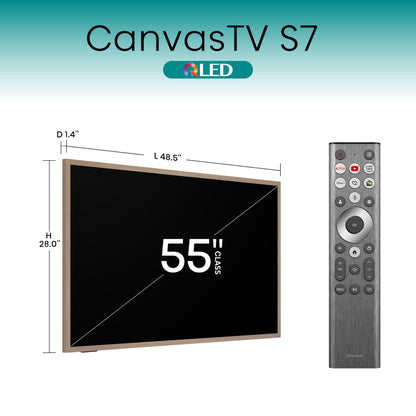 Hisense 65 Inch QLED Smart TV With Art Mode