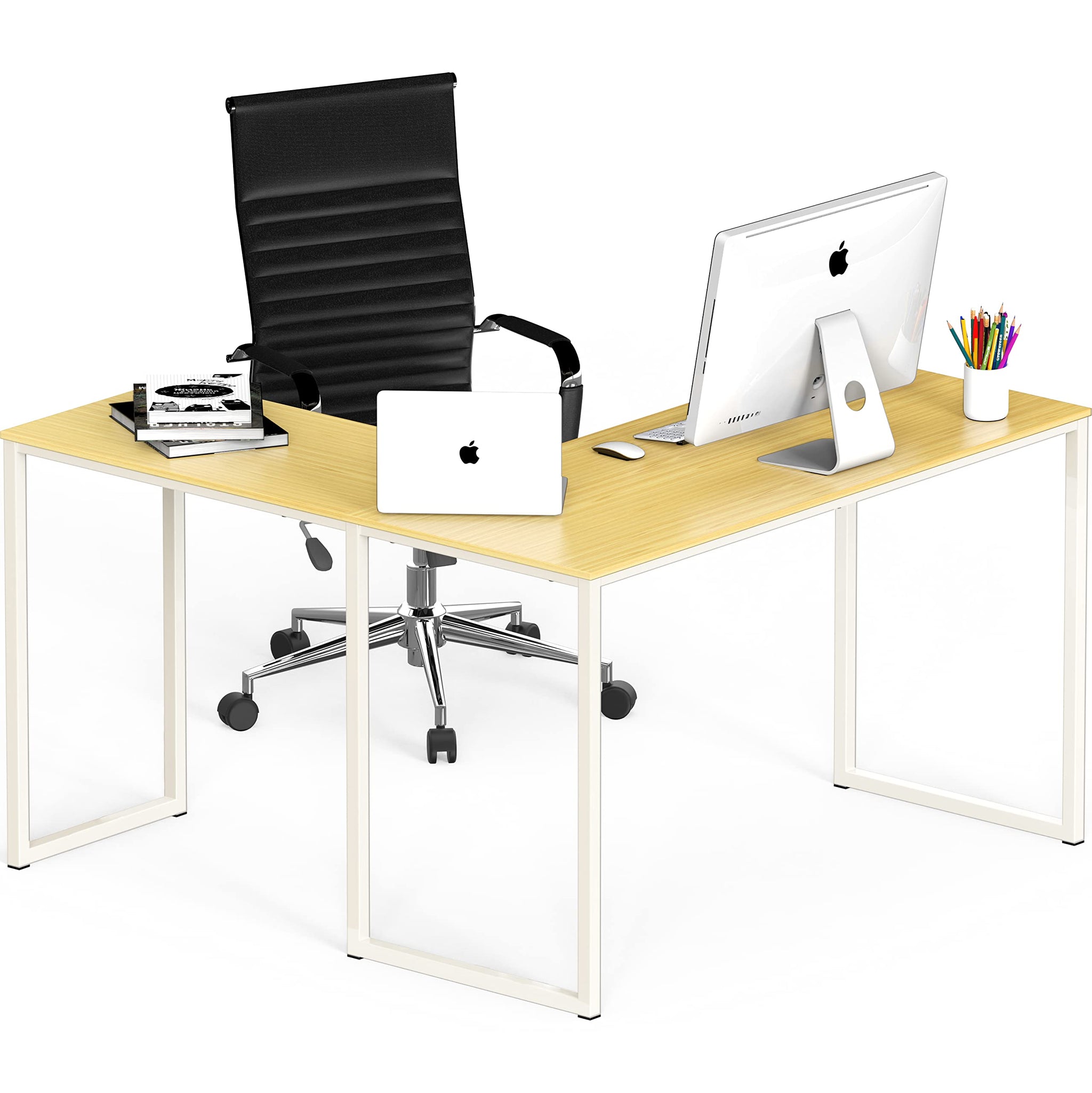 L Shape Home Office Desk for Maximal Workspace
