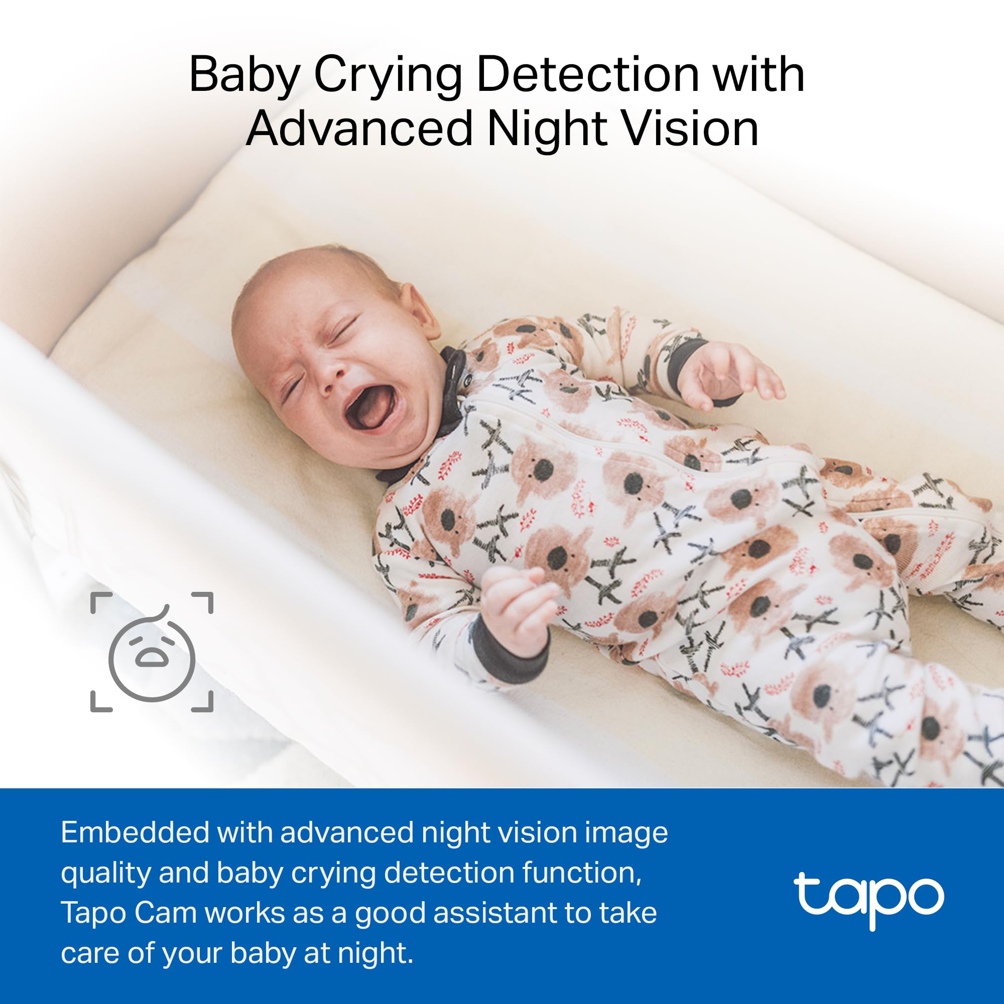 Tapo C100 1080P Indoor Security Camera with Night Vision