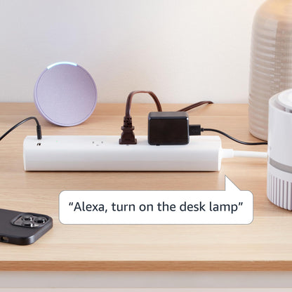 Amazon Basics Smart Power Strip With 3 Independent Outlets