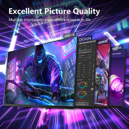 27 Inch IPS Gaming Monitor 100Hz Frameless 1080P HDMI