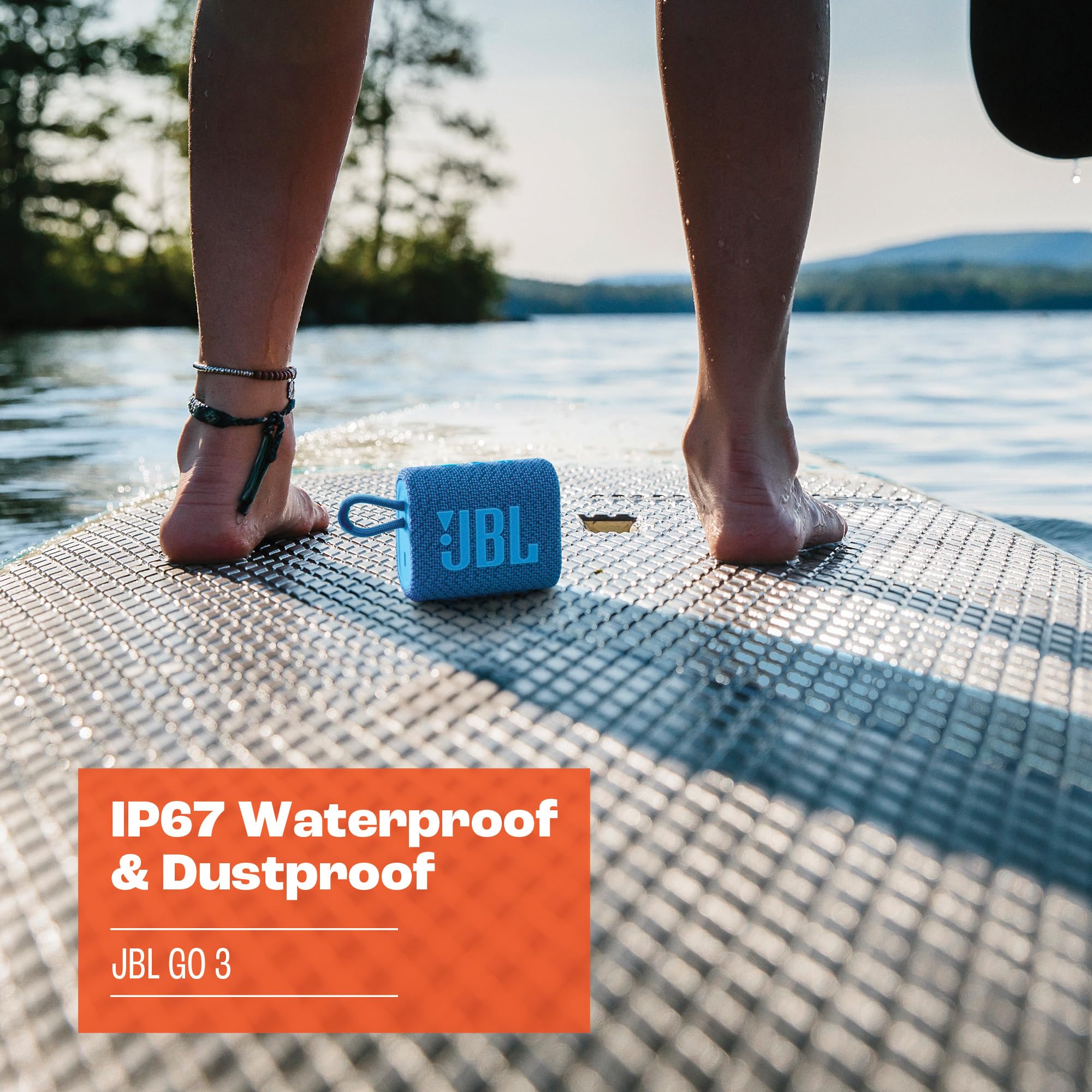 JBL Go 3 Portable Bluetooth Speaker IP67 Waterproof