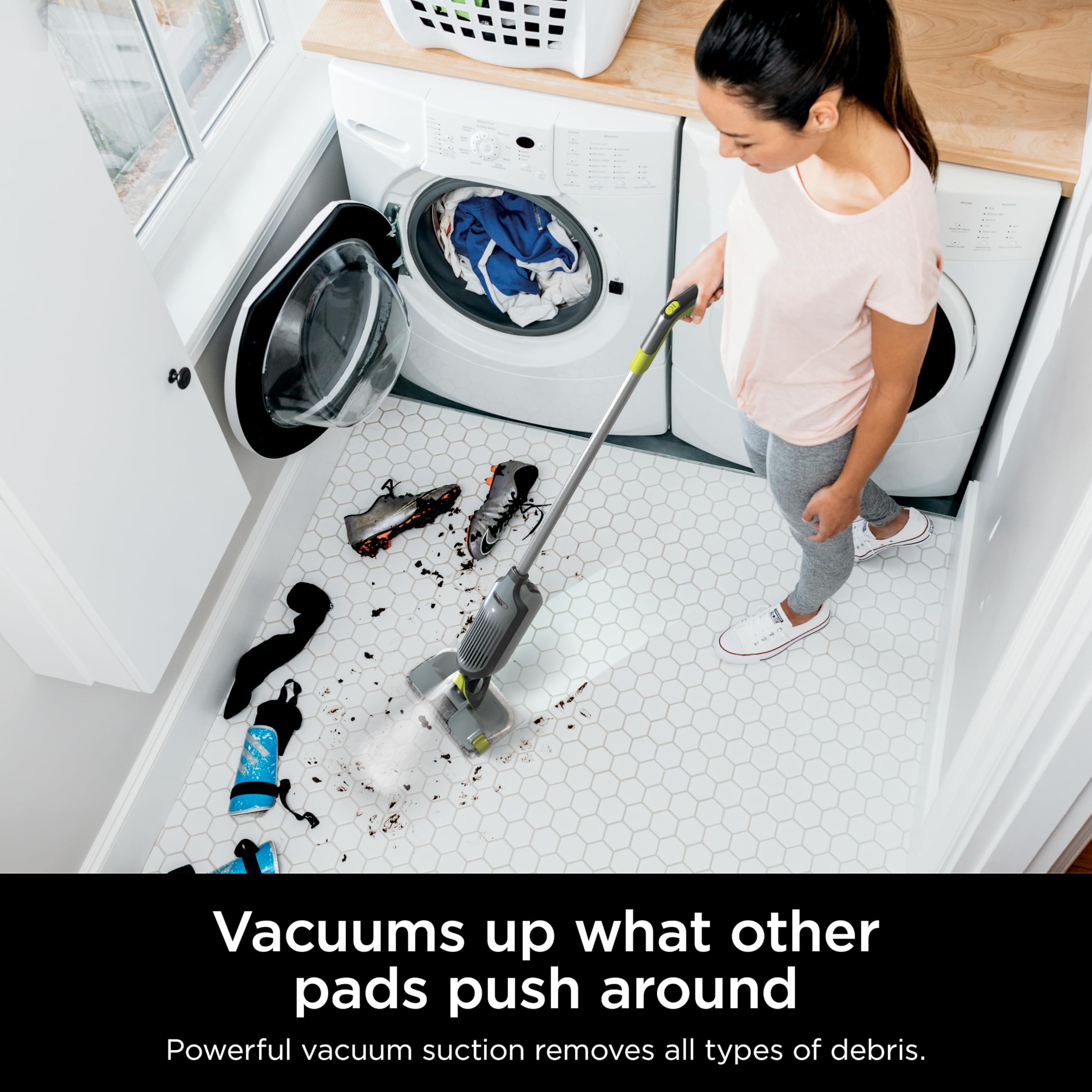 Shark VACMOP Pro Cordless Hard Floor Cleaner with Powerful Suction