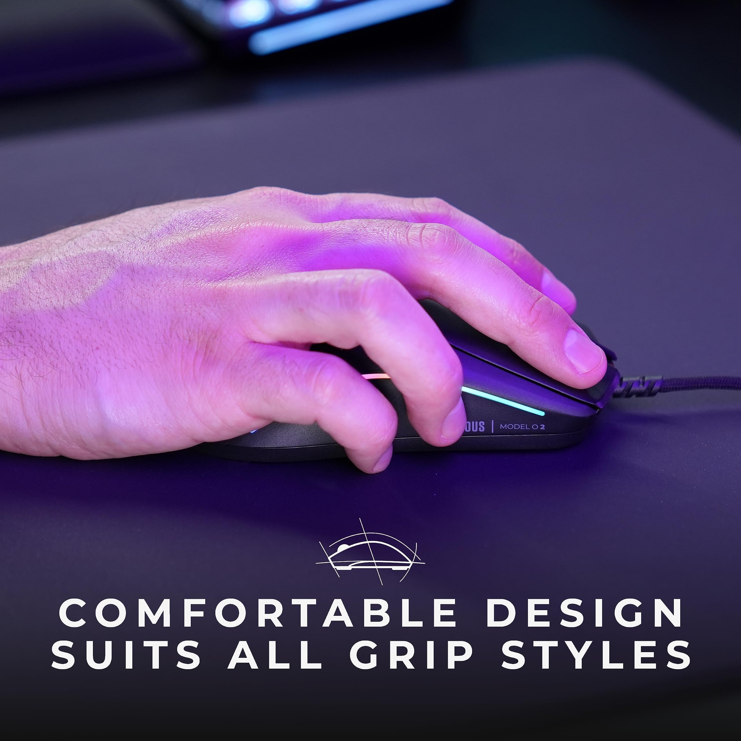 Glorious Model O Superlight Gaming Mouse for Precision