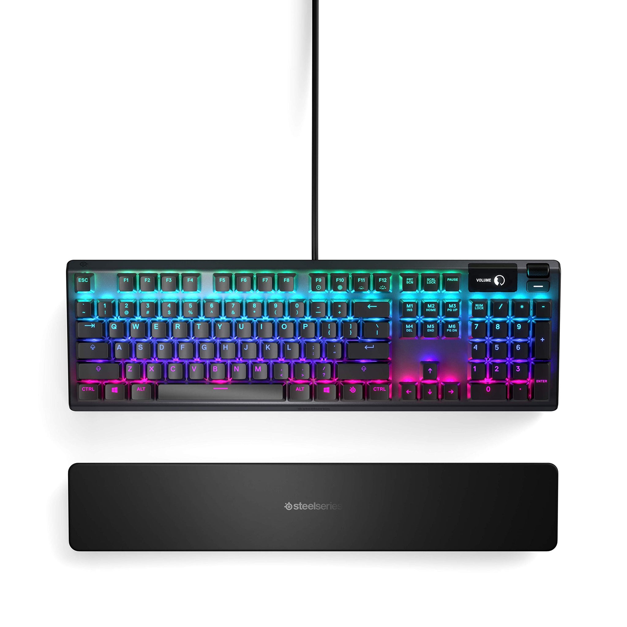 SteelSeries Apex 3 RGB Gaming Keyboard with Water Resistance