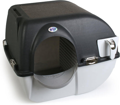 Omega Paw Elite Self Cleaning Litter Box with Durable Design