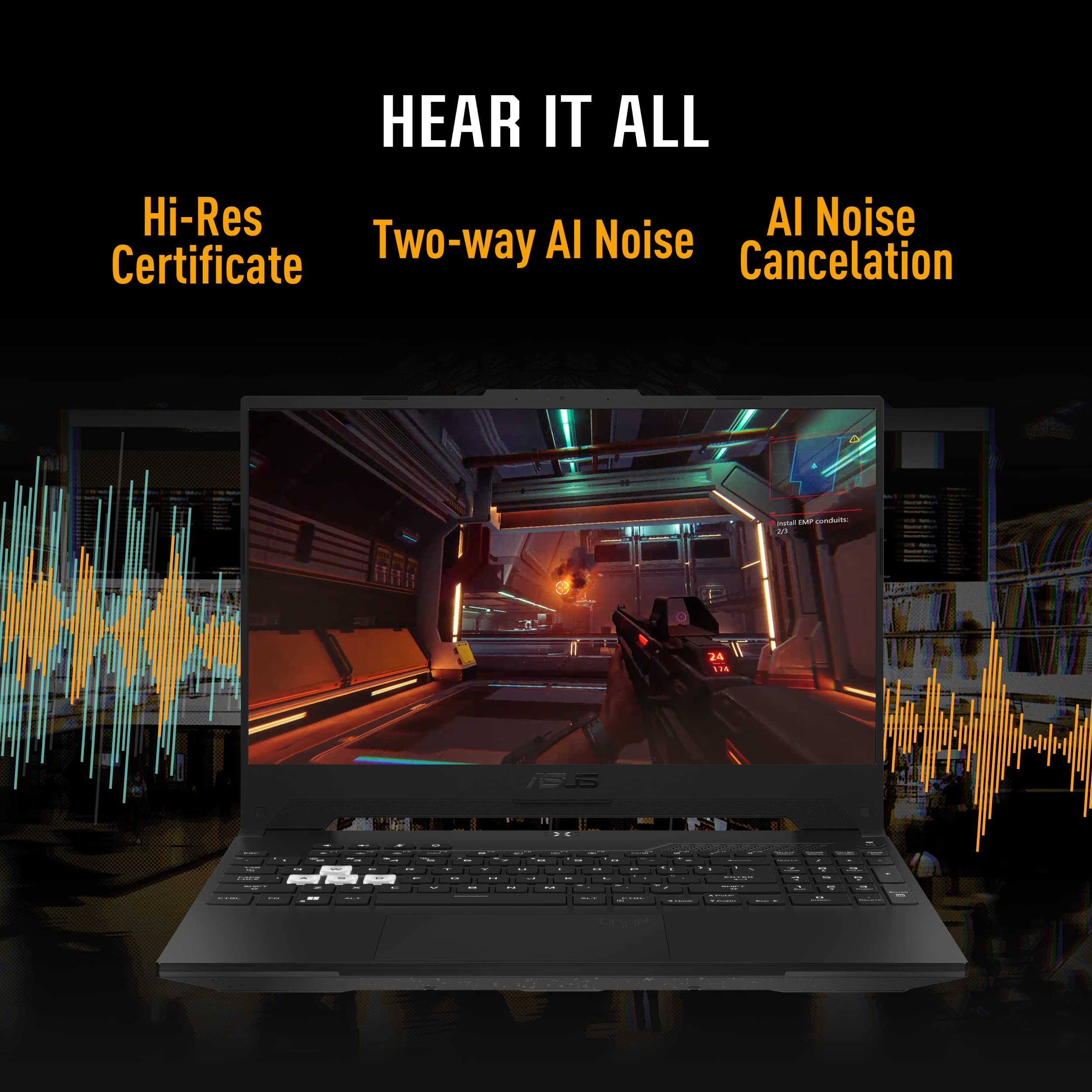 ASUS TUF Dash 15 Gaming Laptop with 144Hz Display