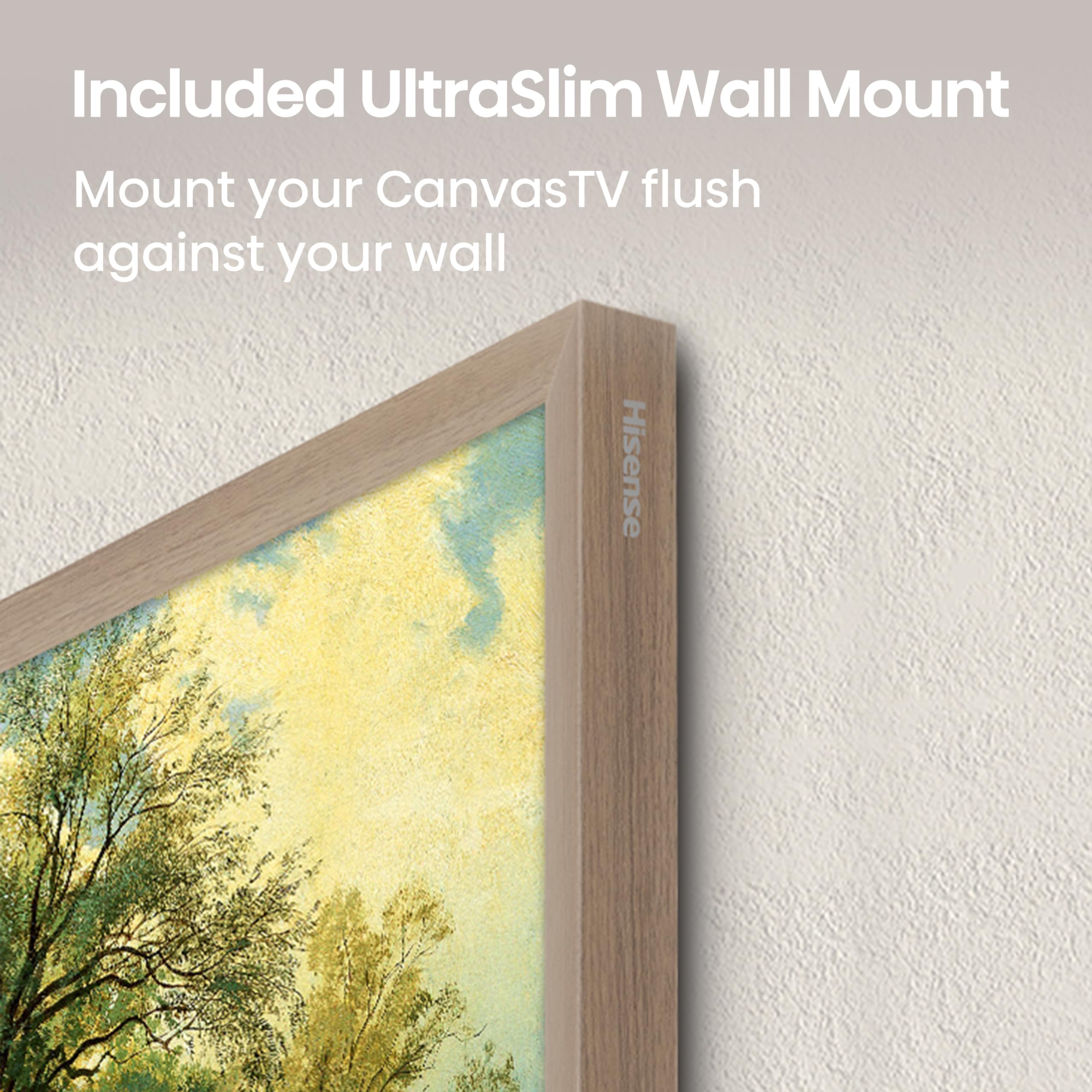 Hisense 65 Inch QLED Smart TV With Art Mode