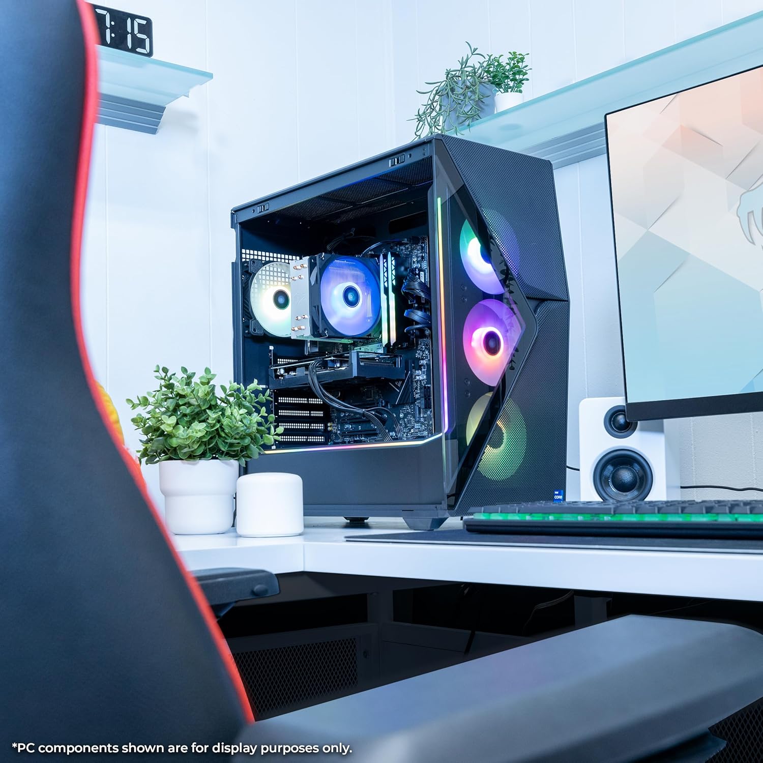 iBUYPOWER Slate MESH Gaming PC With RTX 5070 DDR5 RAM