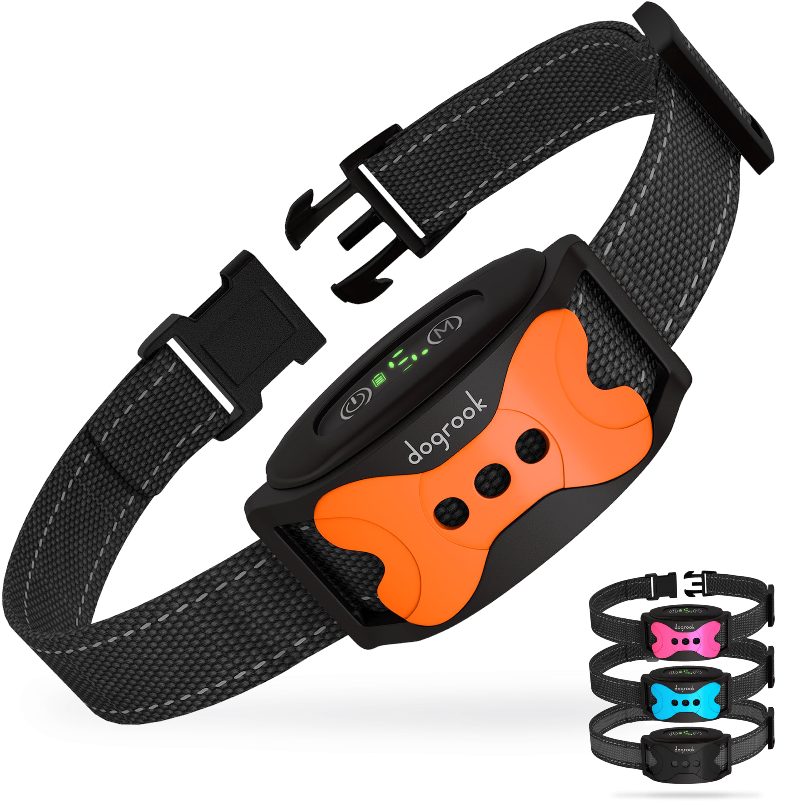 Rechargeable Dog Bark Collar with Beep and Vibration