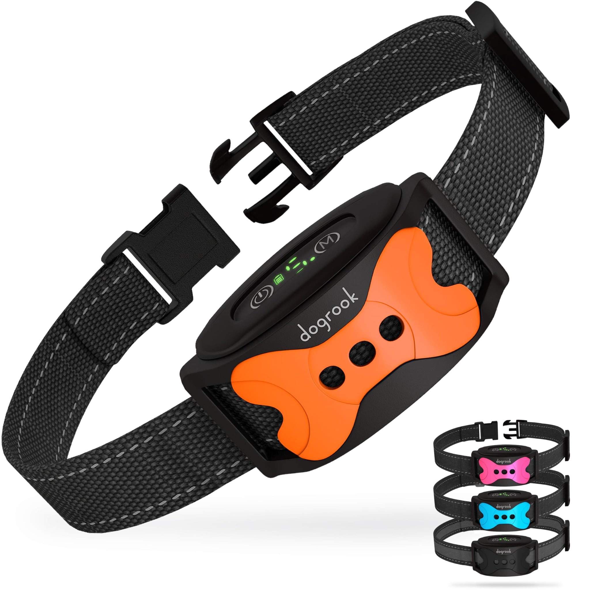 Rechargeable Dog Bark Collar with Beep and Vibration
