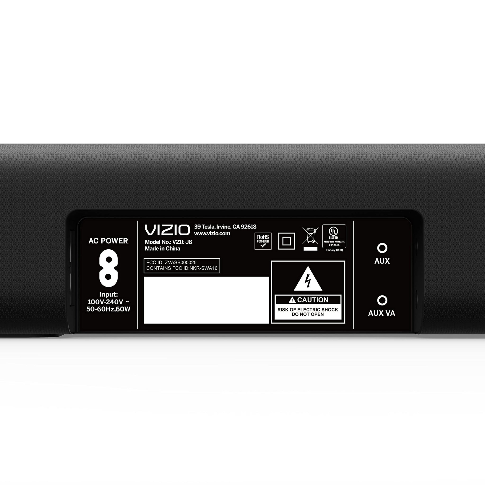 Vizio V Series Compact Sound Bar with Powerful Audio