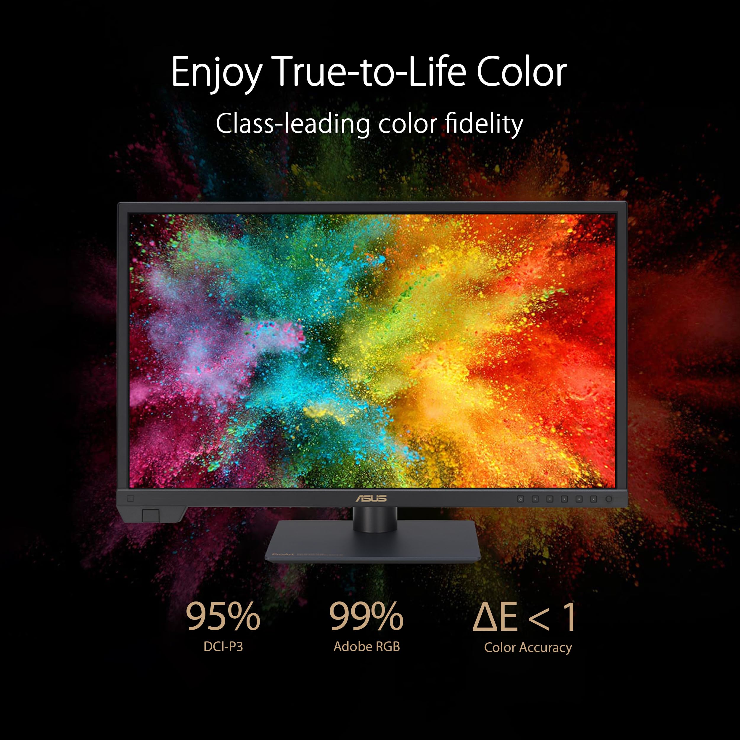 ASUS ProArt 24 Inch Monitor with 100 Percent sRGB Accuracy