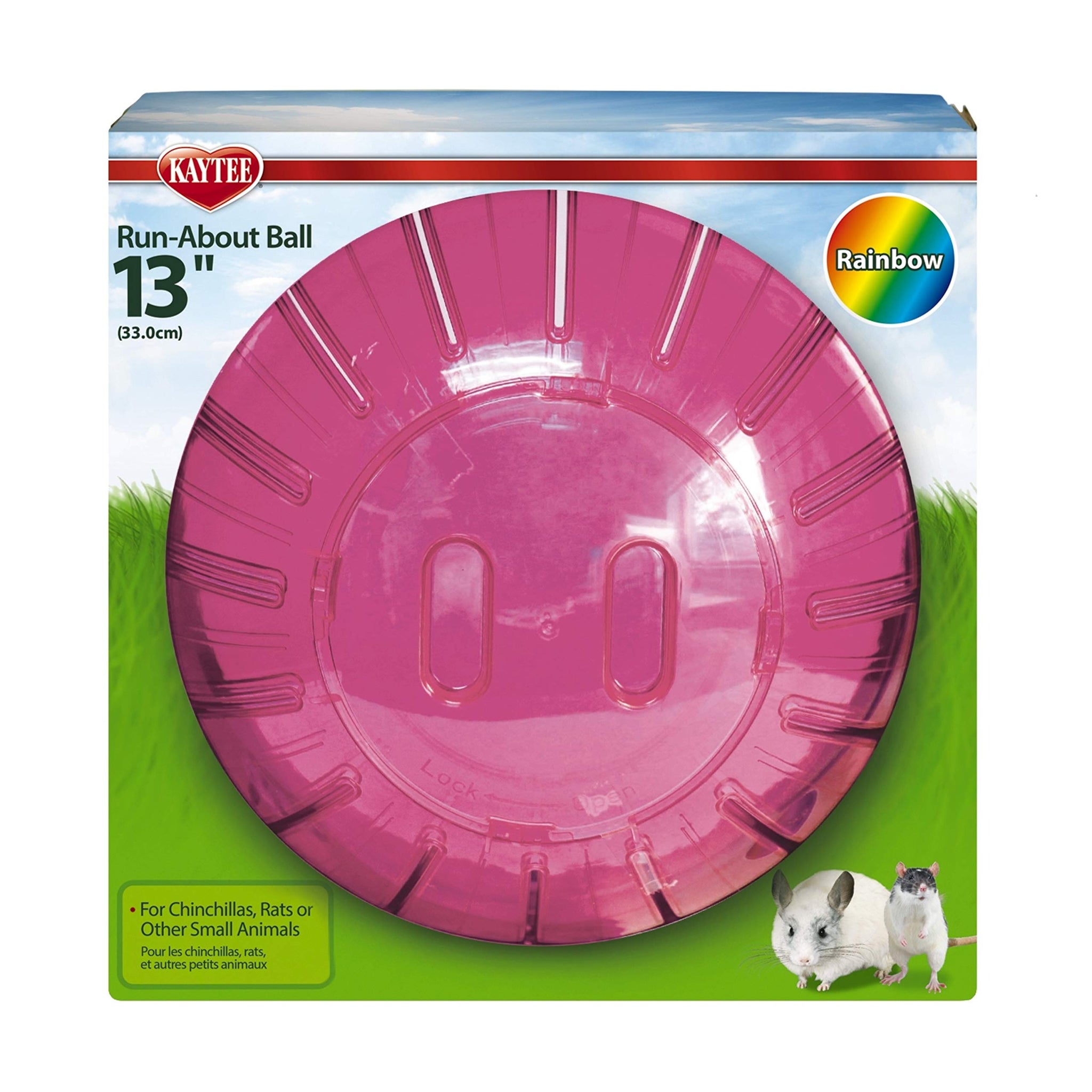 Kaytee 5 Inch Clear Exercise Ball for Dwarf Hamsters