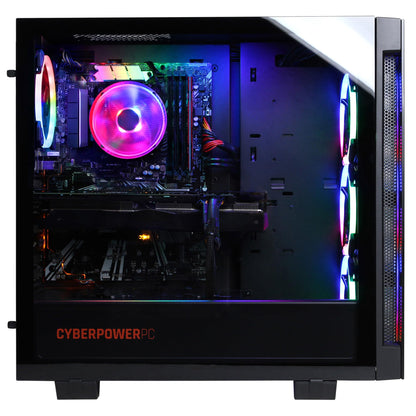 CyberPowerPC Gamer Master Ryzen 5 Gaming PC RX 6400 16GB