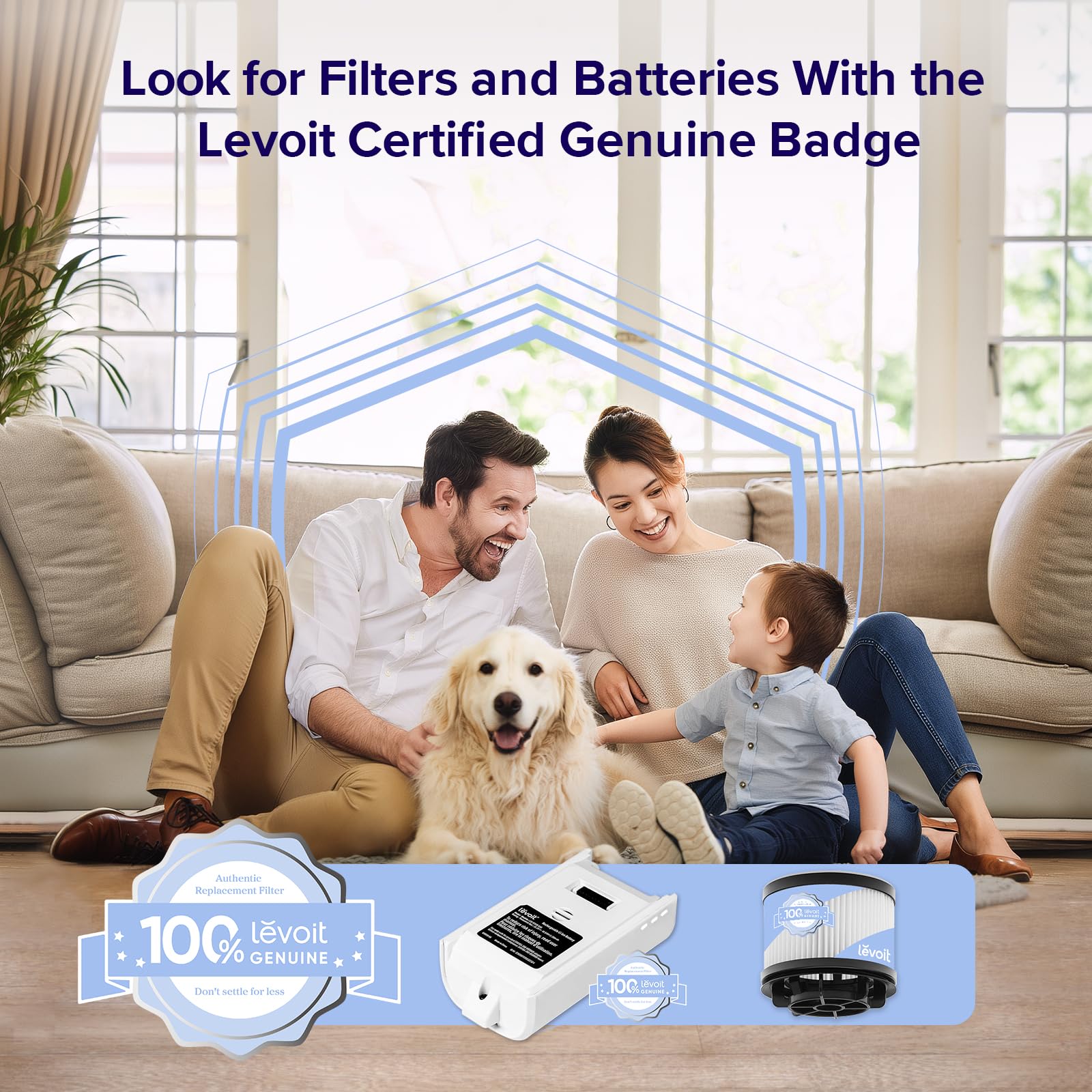 Levoit Cordless Vacuum Cleaner with Tangle Resistant Design