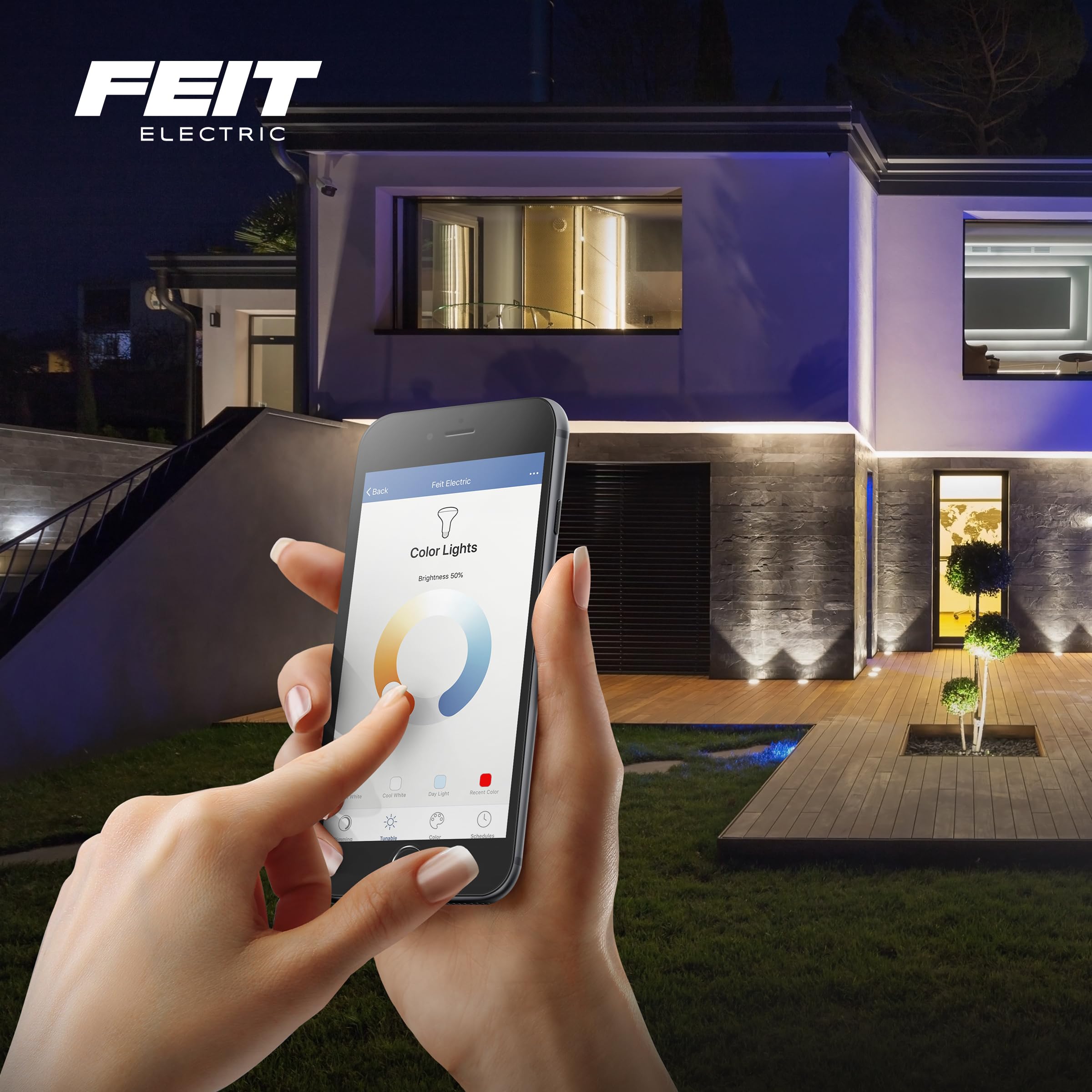 Smart RGB Color Changing LED Bulbs for Home Automation