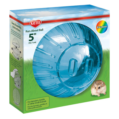Kaytee 5 Inch Clear Exercise Ball for Dwarf Hamsters