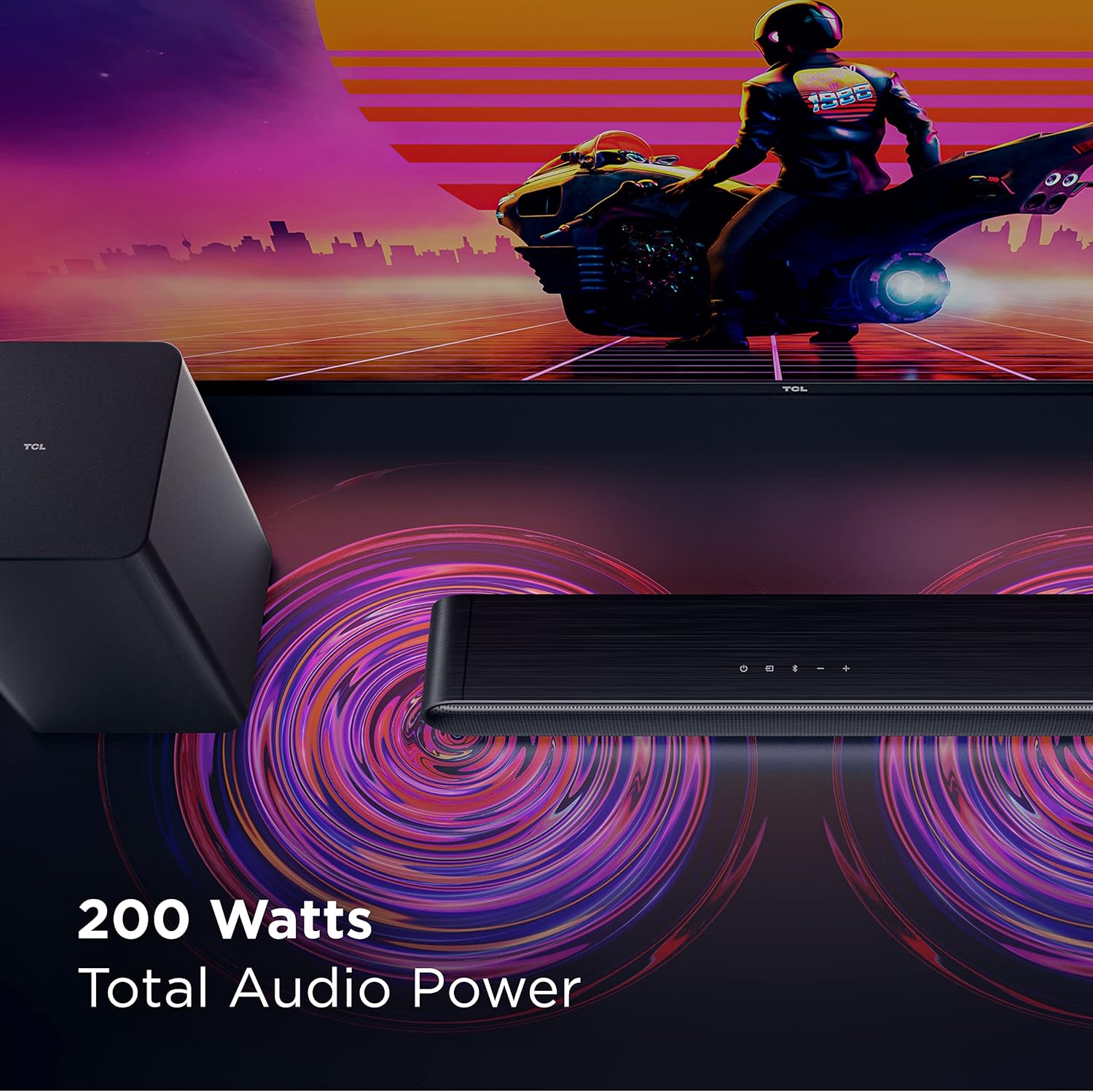 TCL 2.1 Channel Sound Bar with Wireless Subwoofer