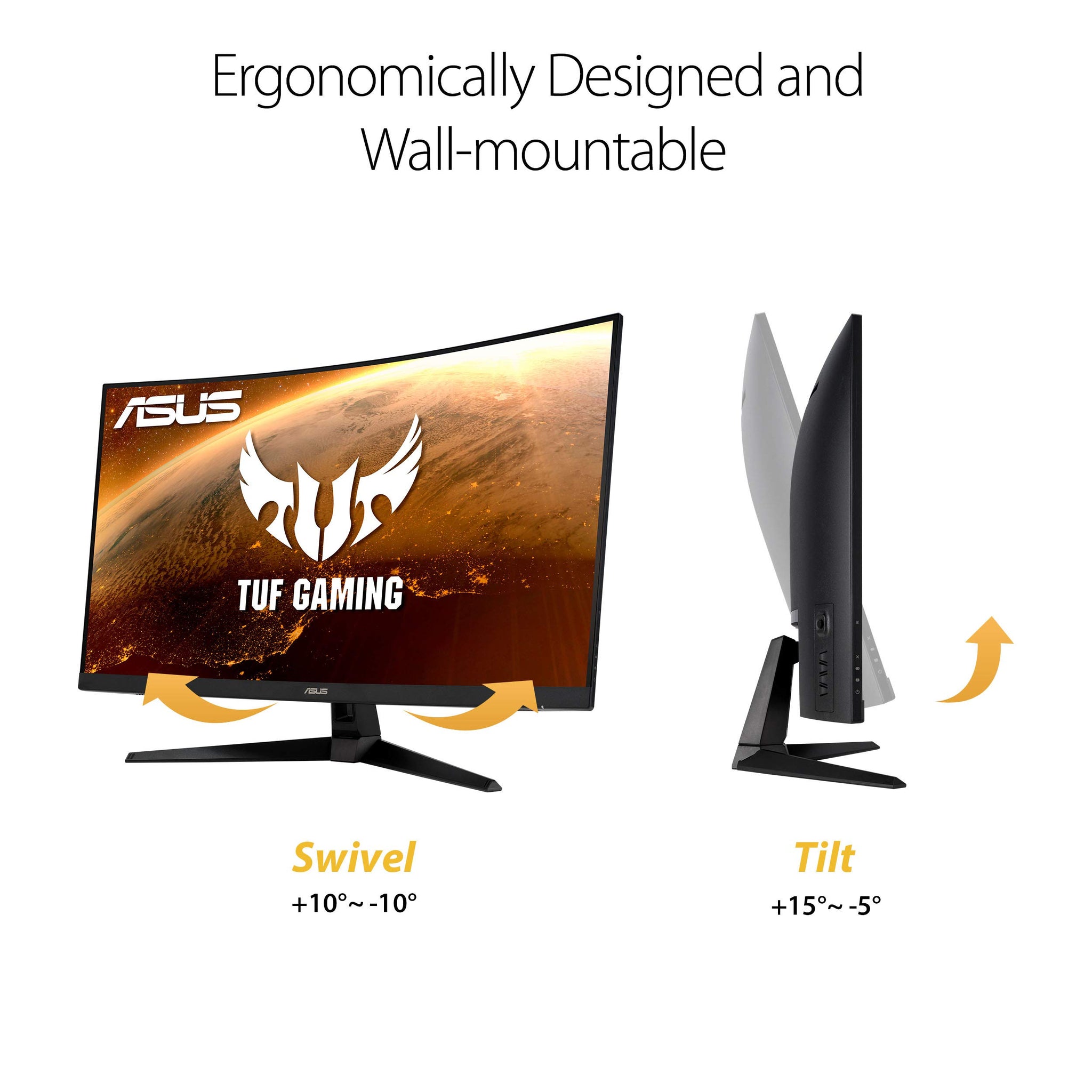 ASUS TUF Gaming 32 Inch Curved Monitor for Smooth Gameplay