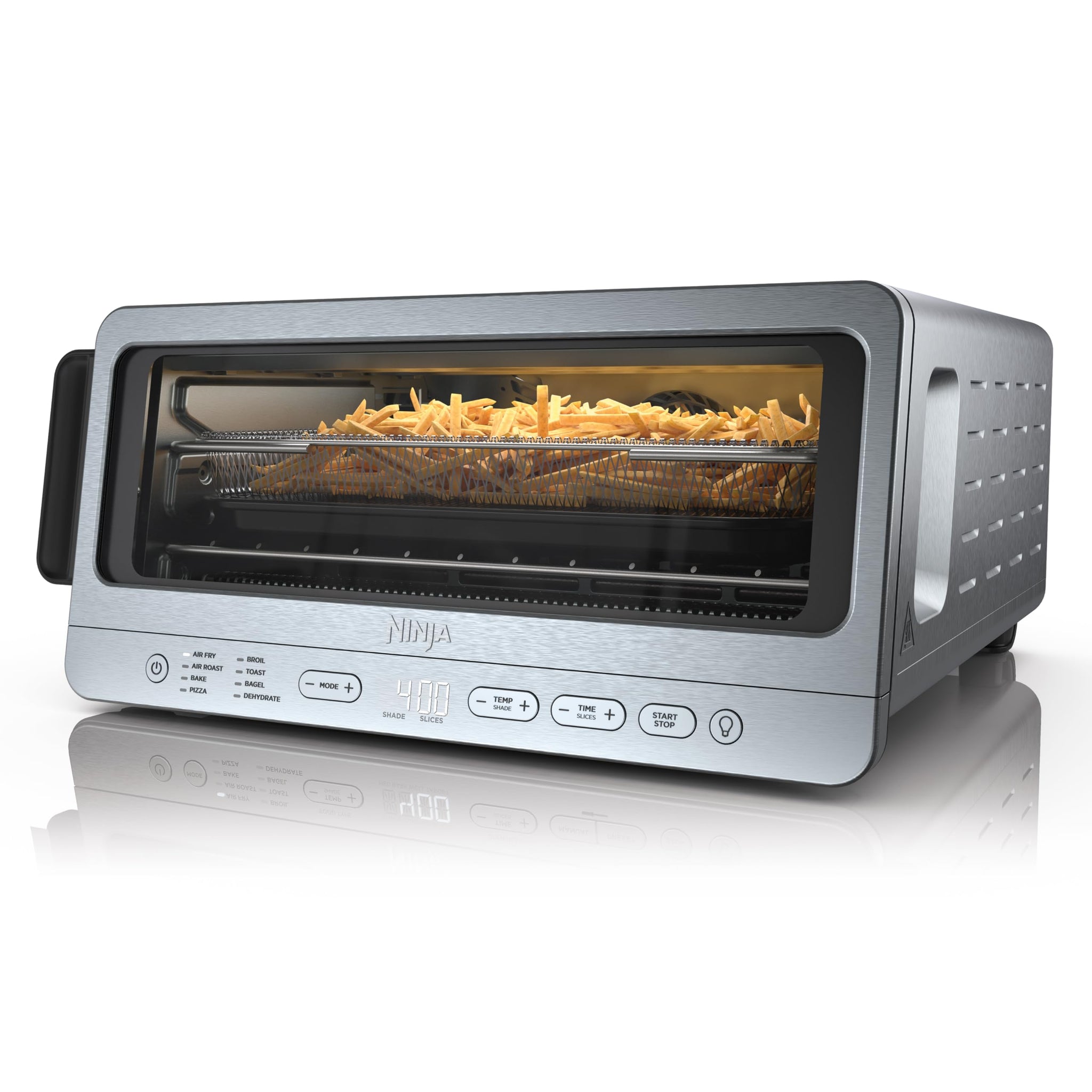 Ninja Flip Toaster Oven and Air Fryer Space Saving Design