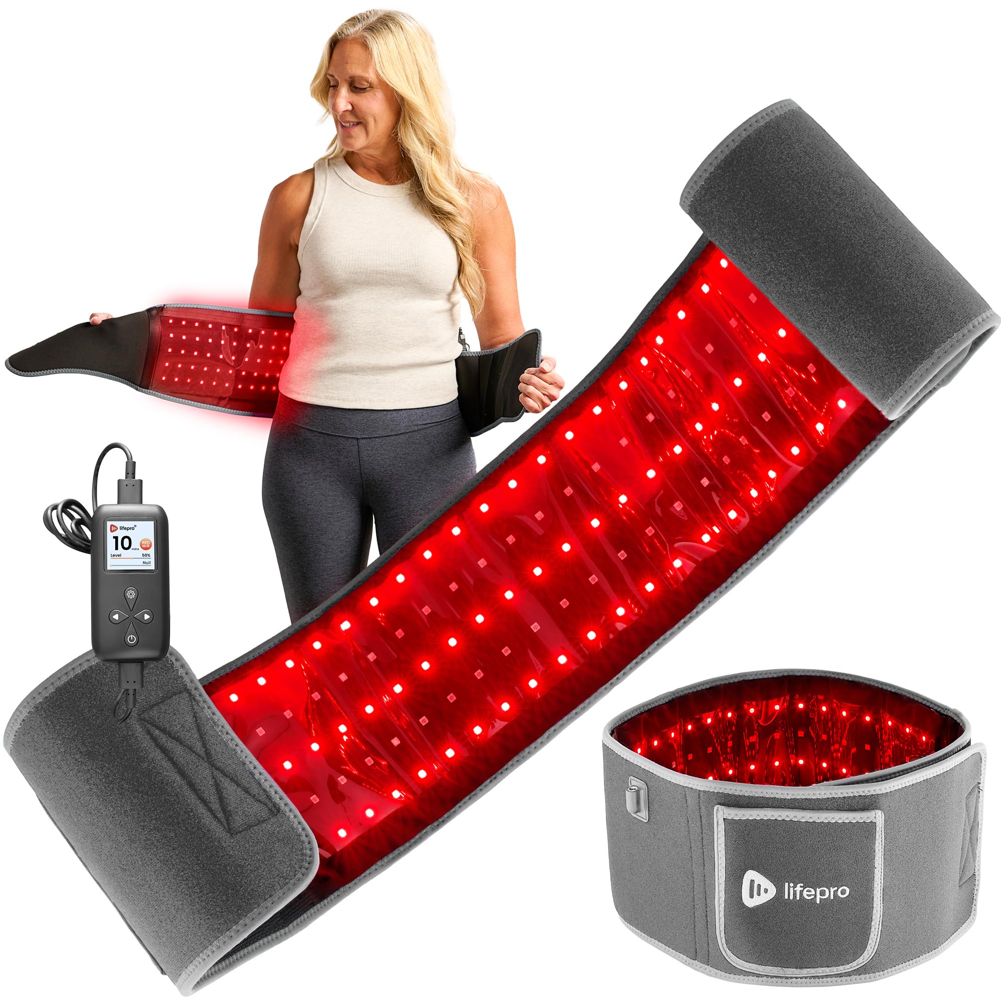 Lifepro Red Light Therapy Belt for Pain Relief