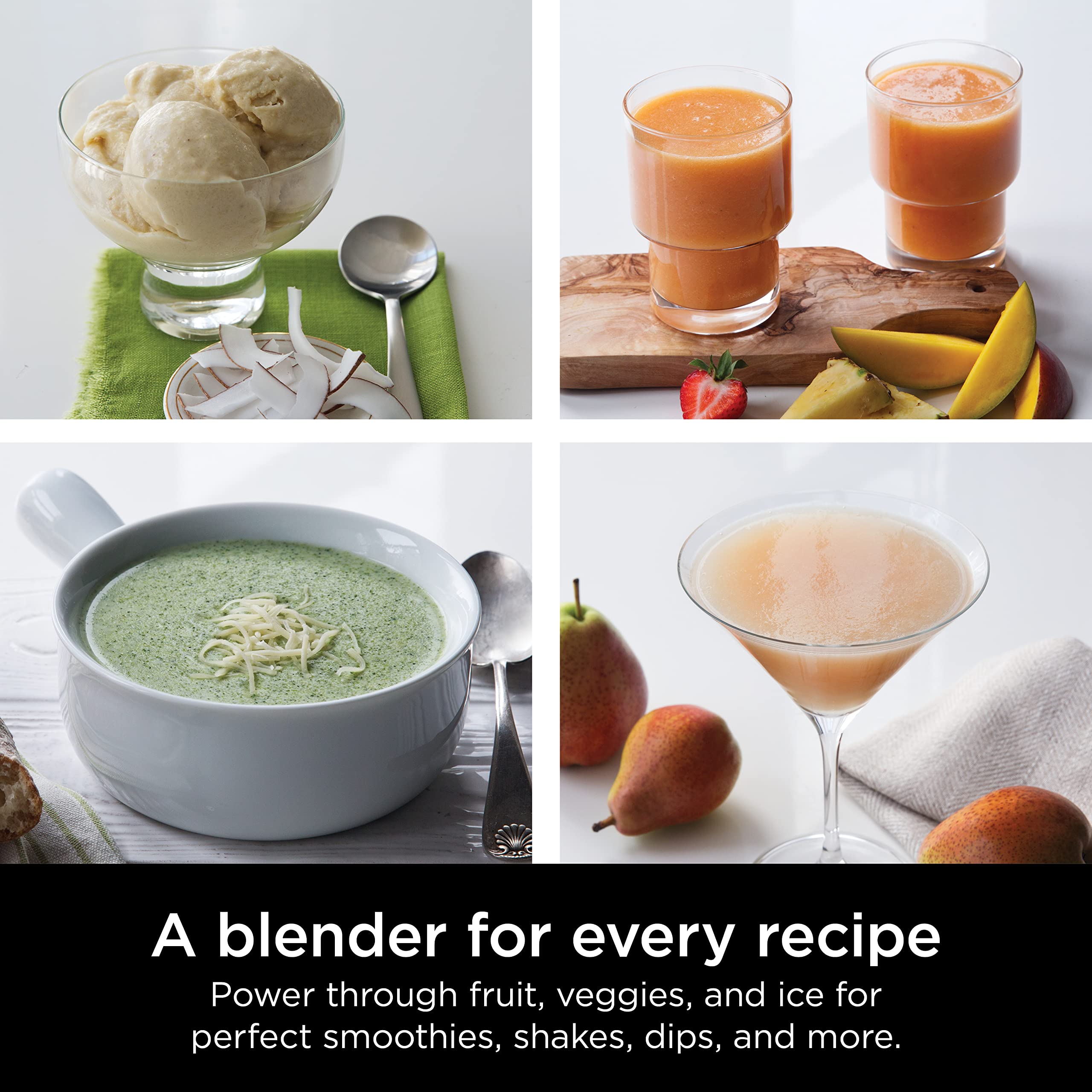 Ninja Professional Blender for Smoothies and Ice Crushing