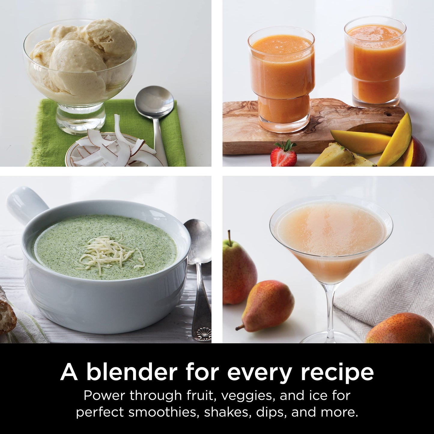 Ninja Professional Blender for Smoothies and Ice Crushing