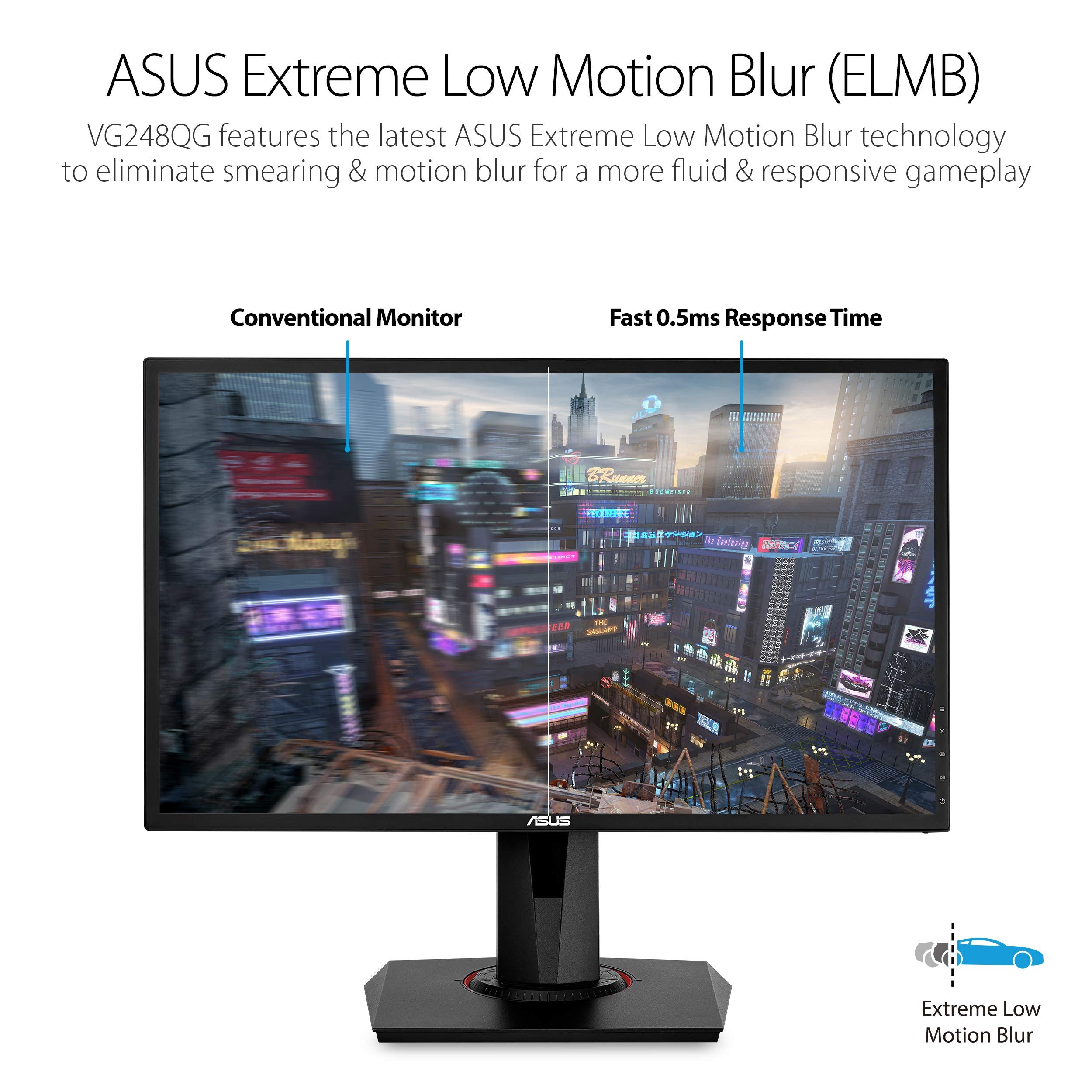 ASUS VG248QG 24 Inch GSYNC Gaming Monitor with Eye Care Technology