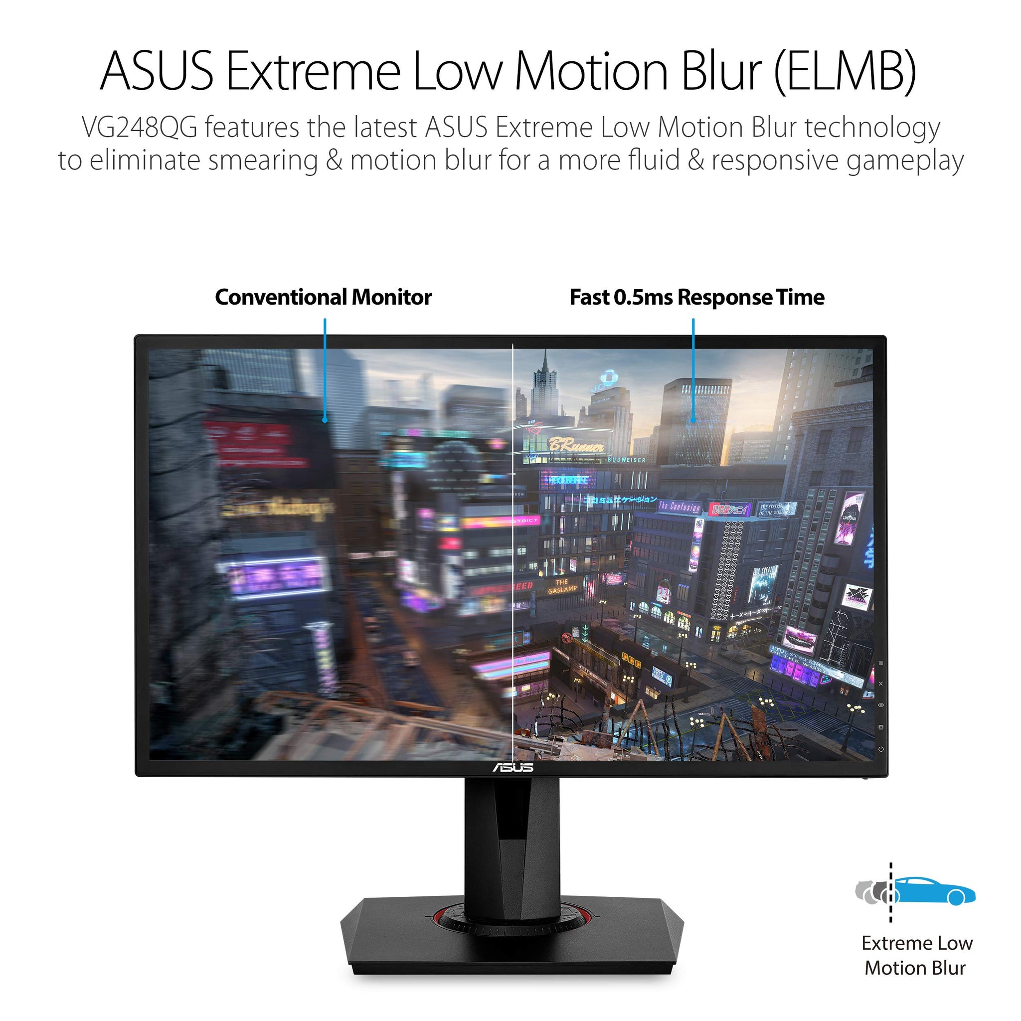 ASUS VG248QG 24 Inch GSYNC Gaming Monitor with Eye Care Technology