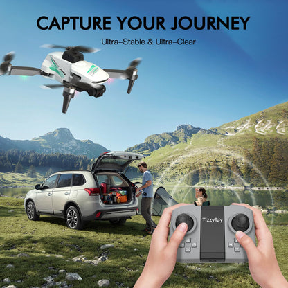 4K Foldable Drone with Camera and 40 Minutes Flight Time