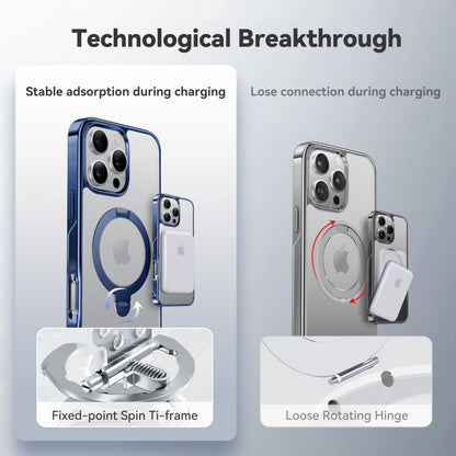 Casekoo Cosmic Orange iPhone 17 Pro Max Case With Stand