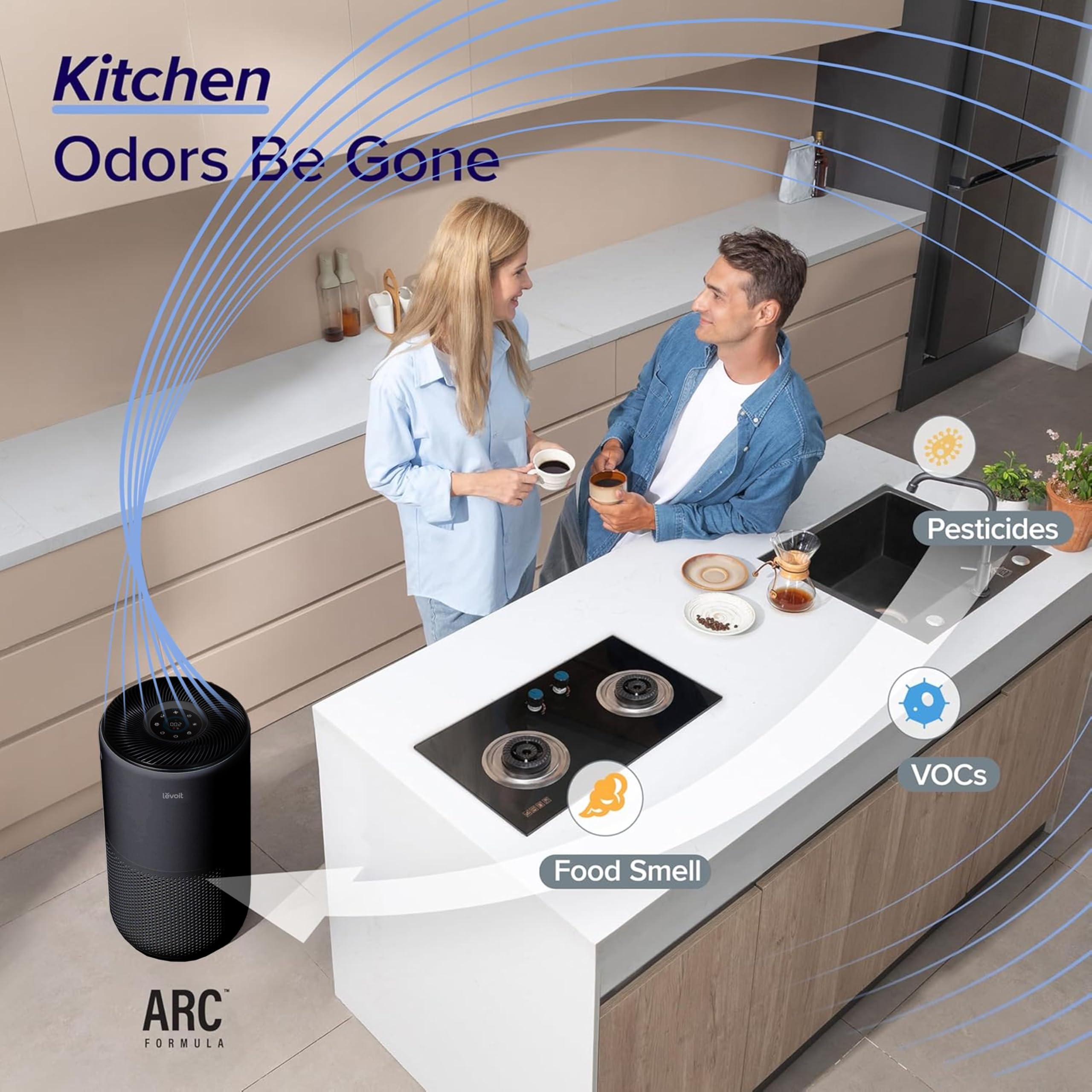 Levoit Smart Air Purifier for Large Rooms