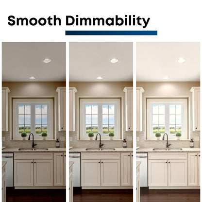 Energy Efficient LED Downlight Retrofit Kit with Adjustable Trim