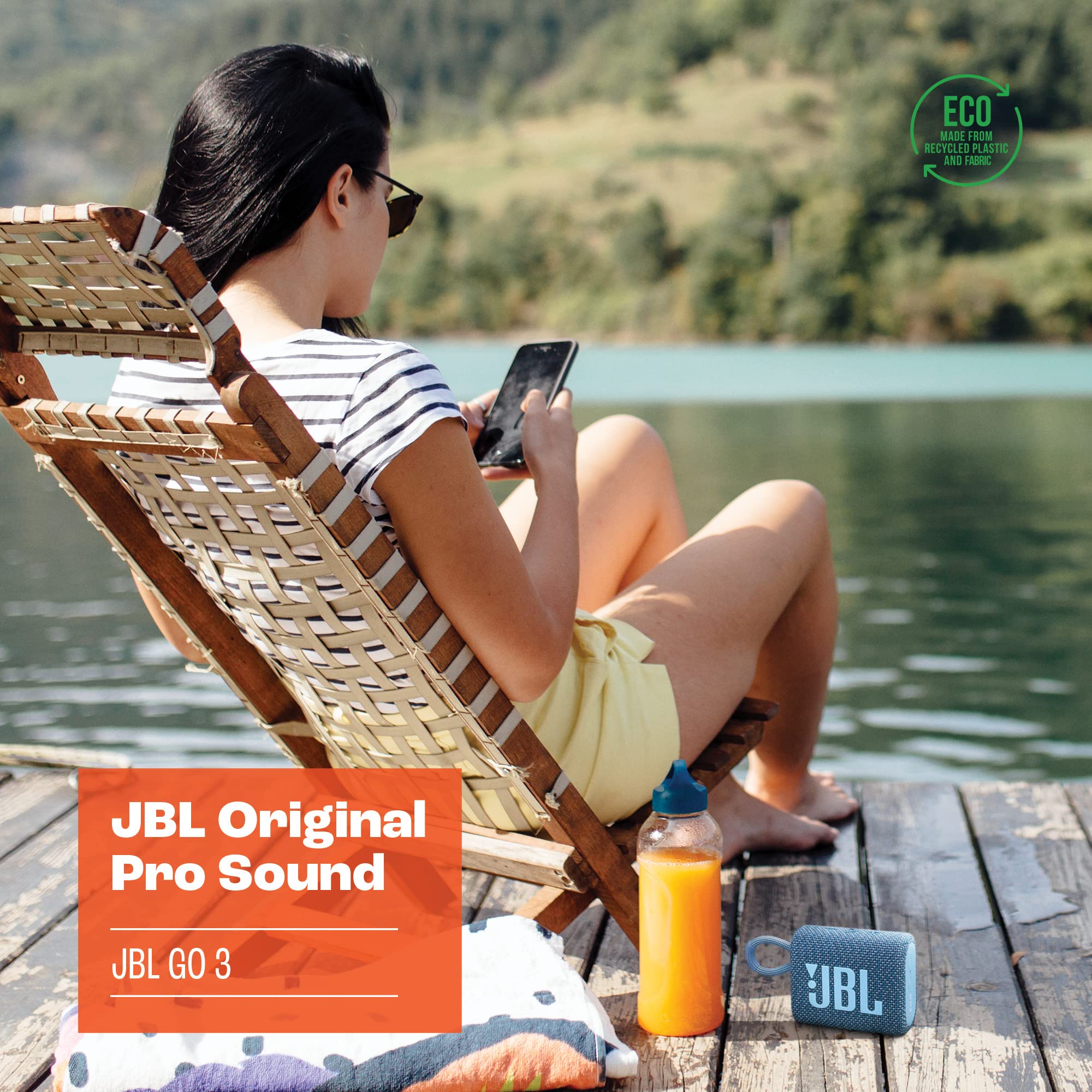 JBL Go 3 Portable Bluetooth Speaker IP67 Waterproof