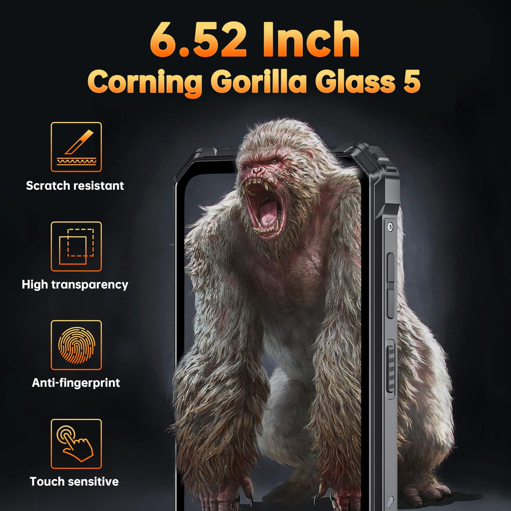 OUKITEL G1 Rugged Smartphone with Massive Battery Life