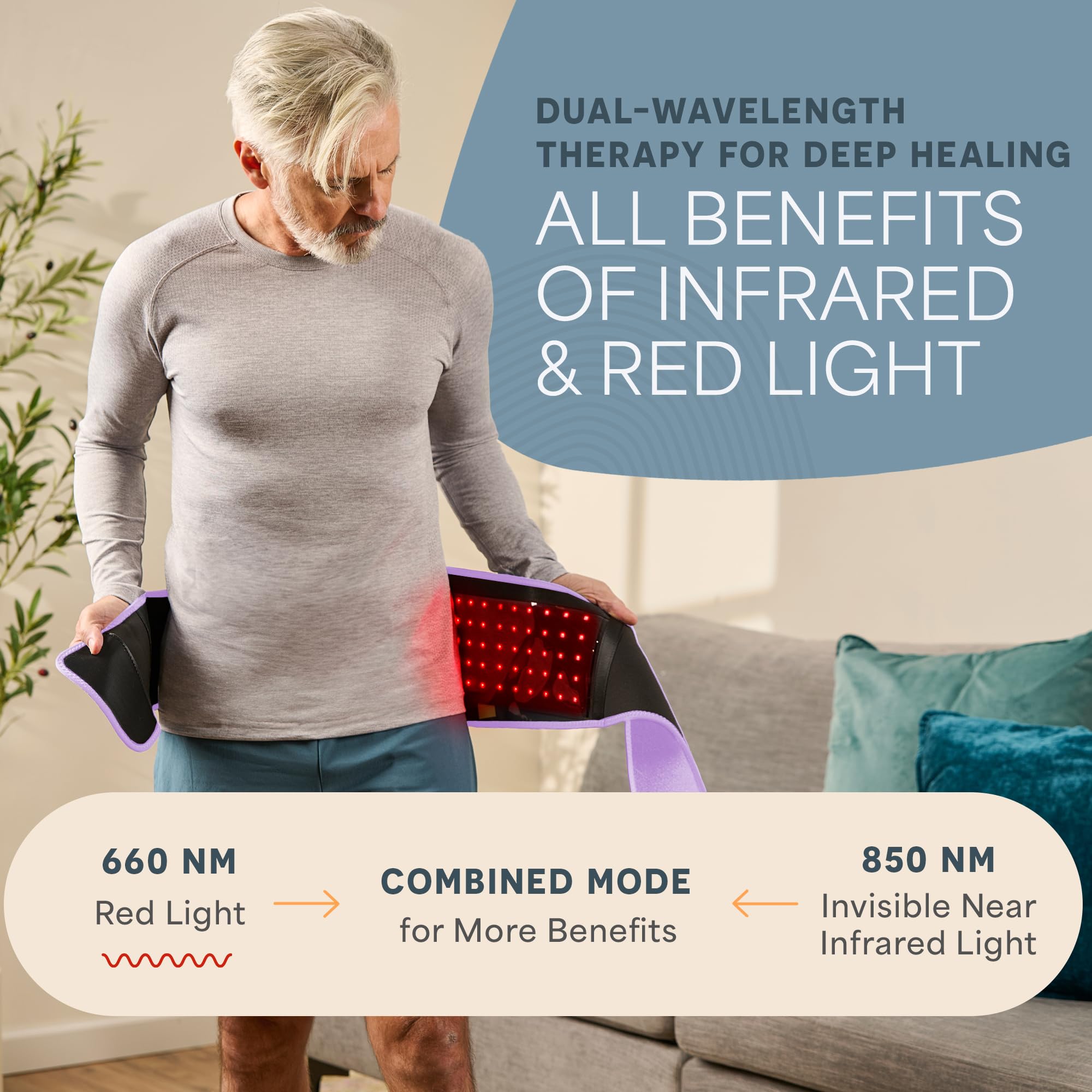 Lifepro Red Light Therapy Belt for Pain Relief