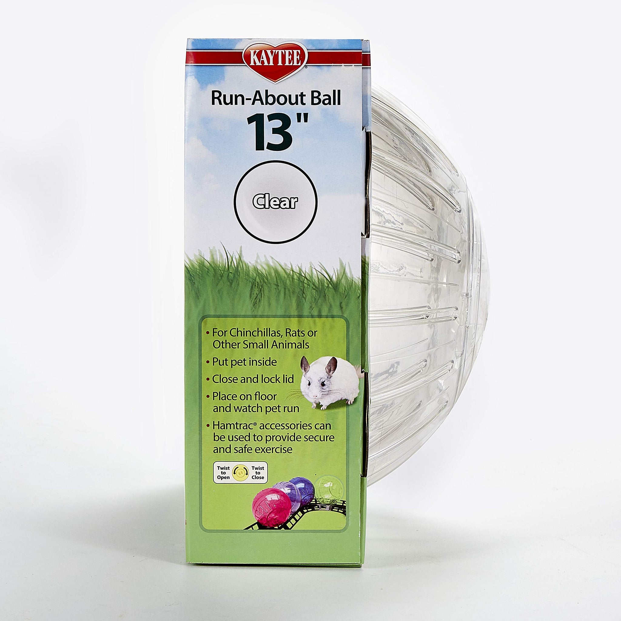 Kaytee 5 Inch Clear Exercise Ball for Dwarf Hamsters