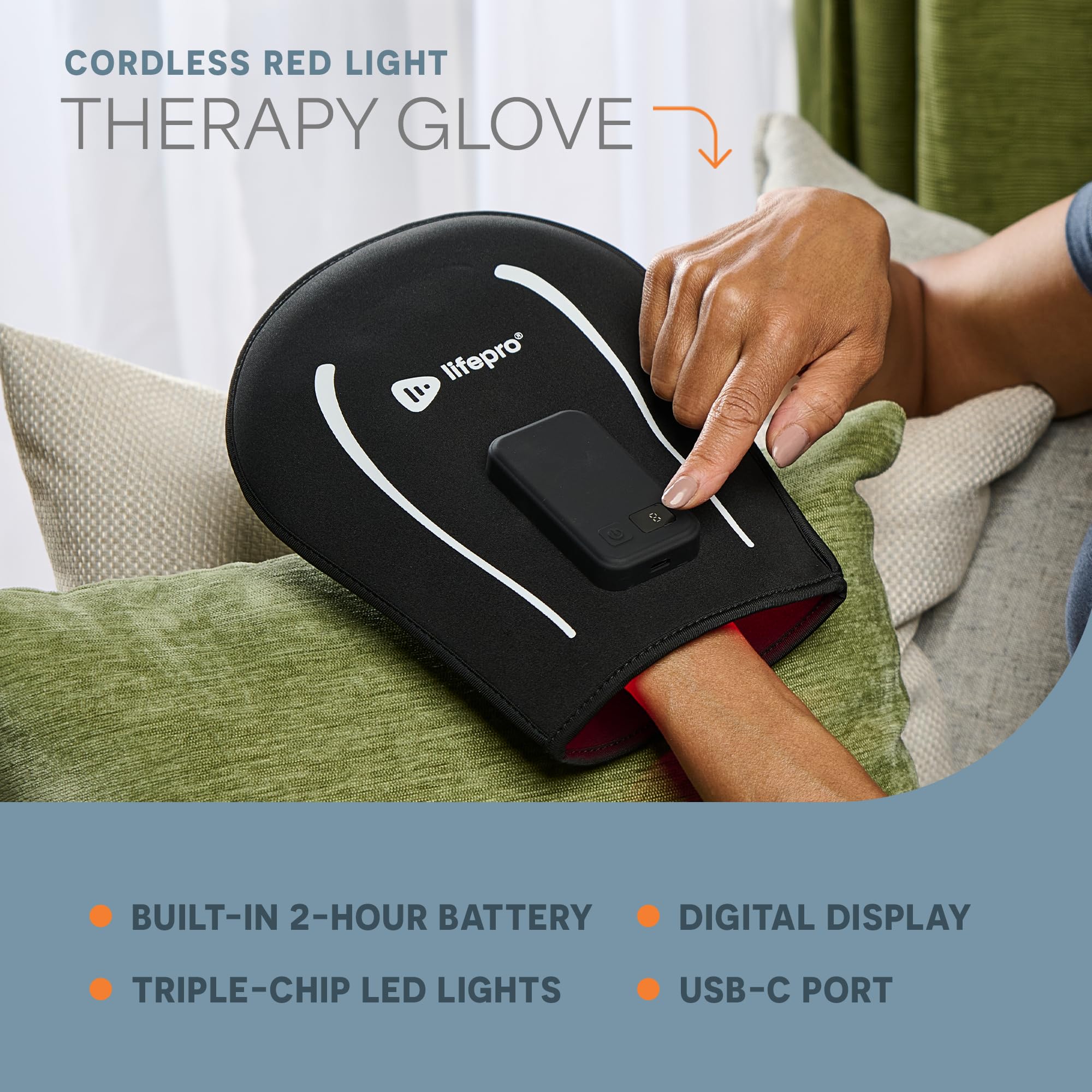 Lifepro Red Light Therapy Foot Wrap for Pain Relief