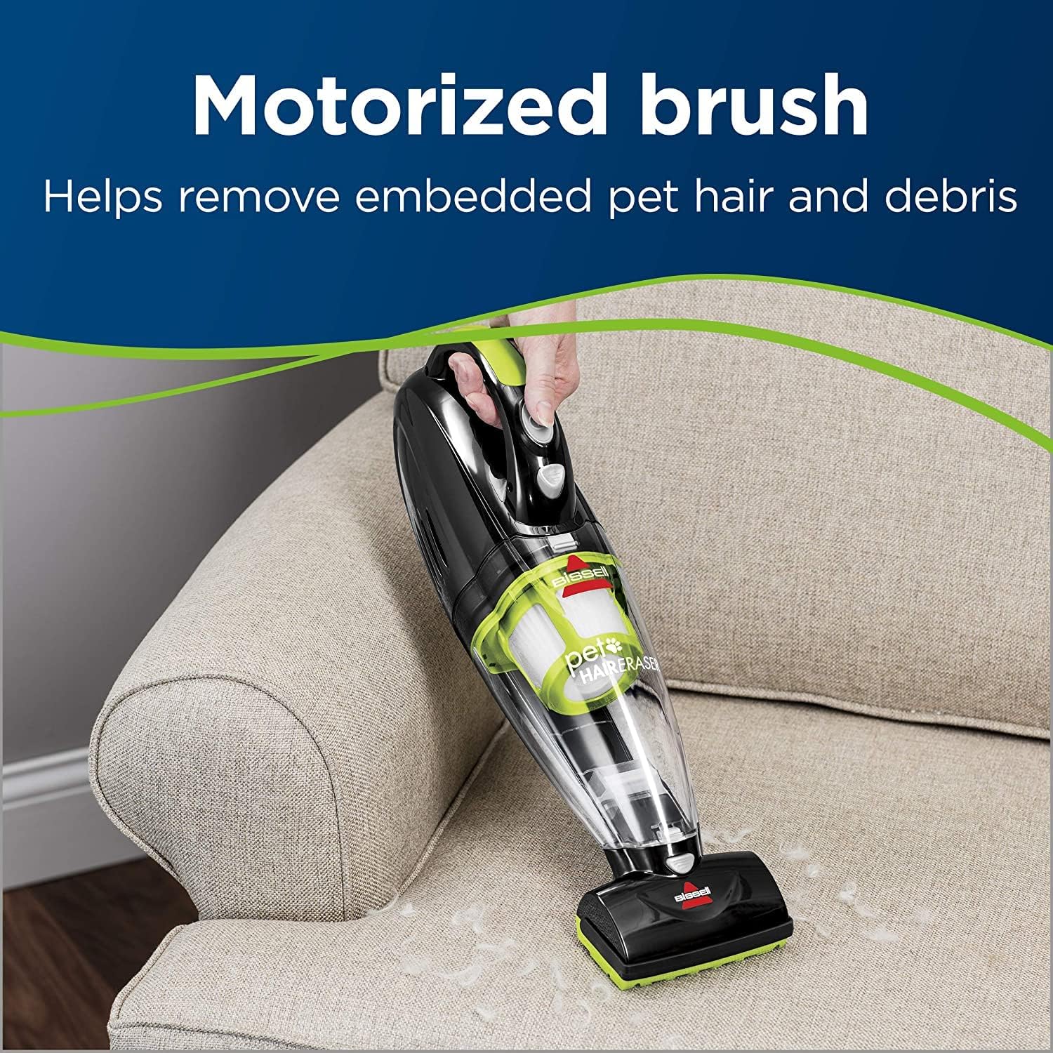Bissell Pet Hair Eraser Cordless Hand Vacuum for Easy Cleaning