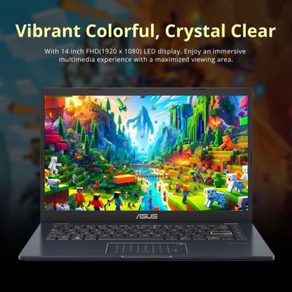 ASUS E410 Laptop Intel Celeron N4020 4GB 64GB 14 Inch HD