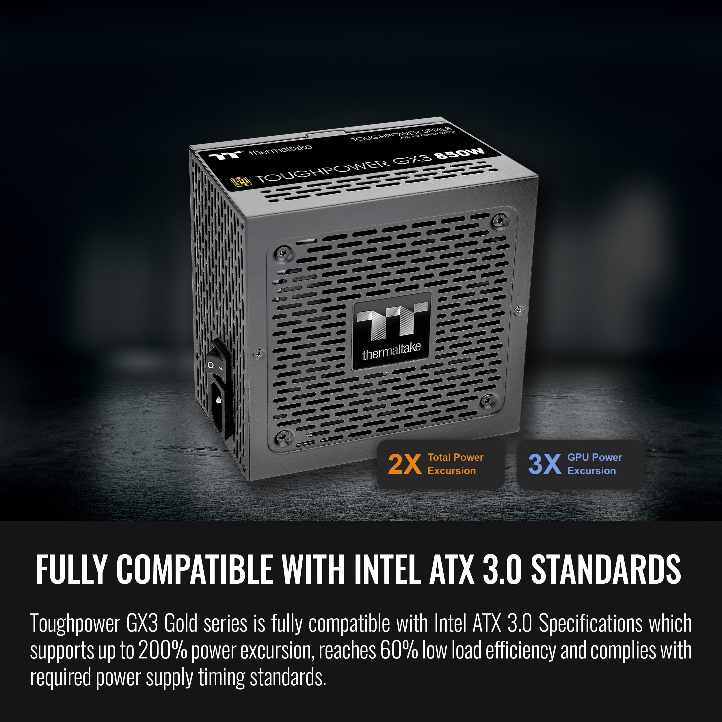Thermaltake Smart 500W Power Supply with Quiet Fan